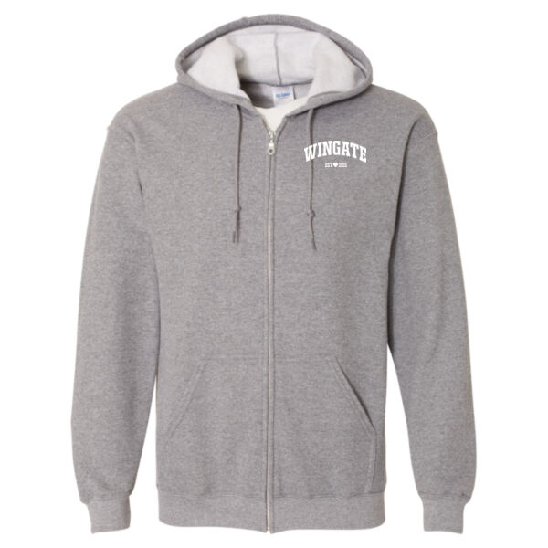 Wingate - Heavy Blend™ Full-Zip Hooded Sweatshirt 2 Thumbnail