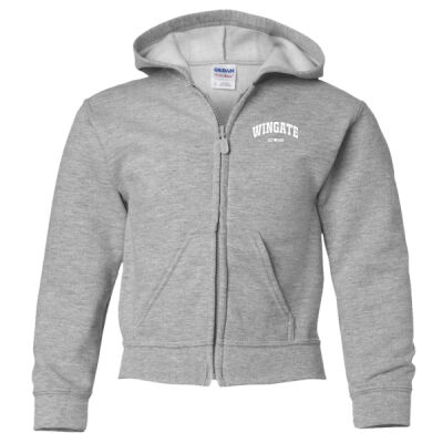 Wingate - Heavy Blend™ Youth Full-Zip Hooded Sweatshirt 2 Thumbnail