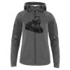 ATC™ PTECH® FLEECE HOODED LADIES' JACKET Thumbnail